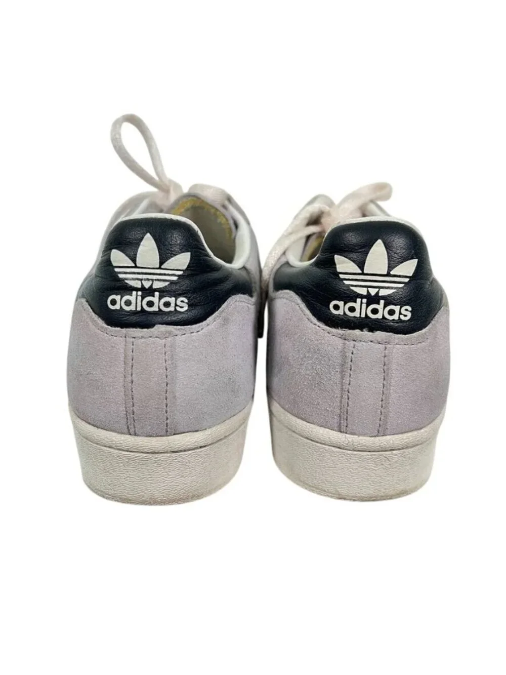 Adidas Superstar Dust Purple H68174 Mens 10.5 Suede Shell Toe Sneakers